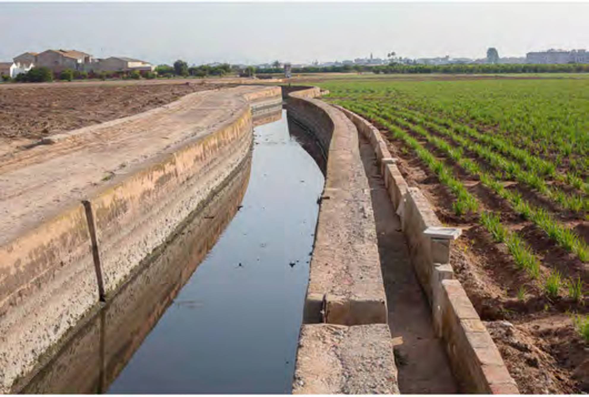 Photograph of a canal